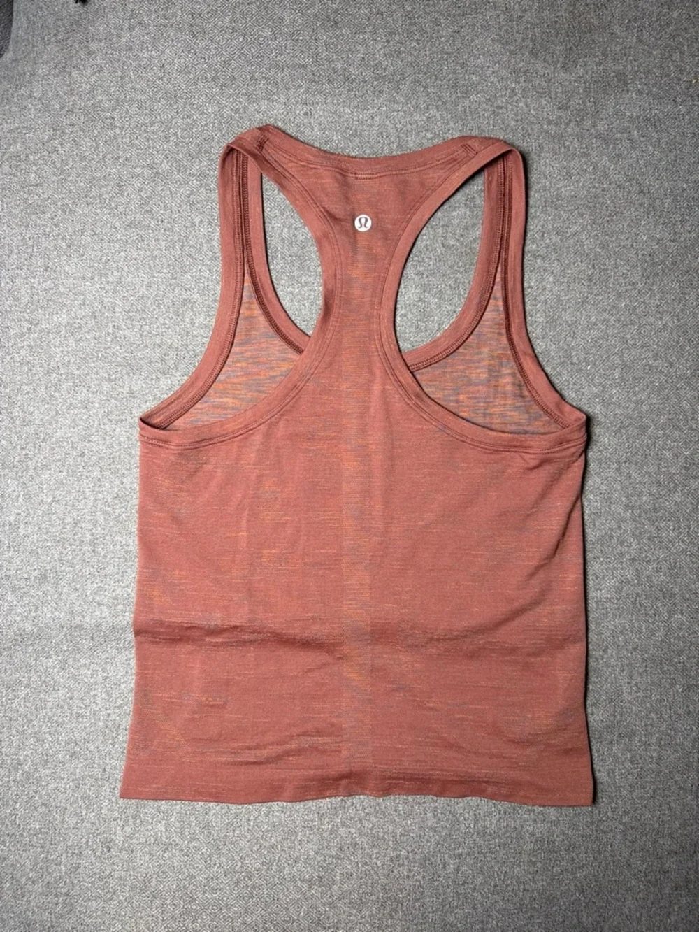 lululemon athletica Rust Racerback Performance Tank size 6